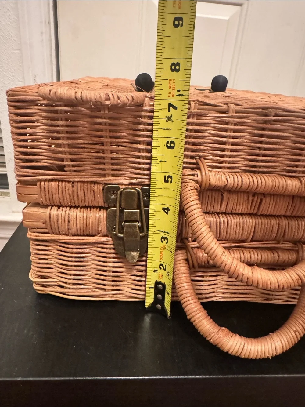 Meri Meri Bear Wicker Suitcase Picnic Basket Kids Baby Nursery